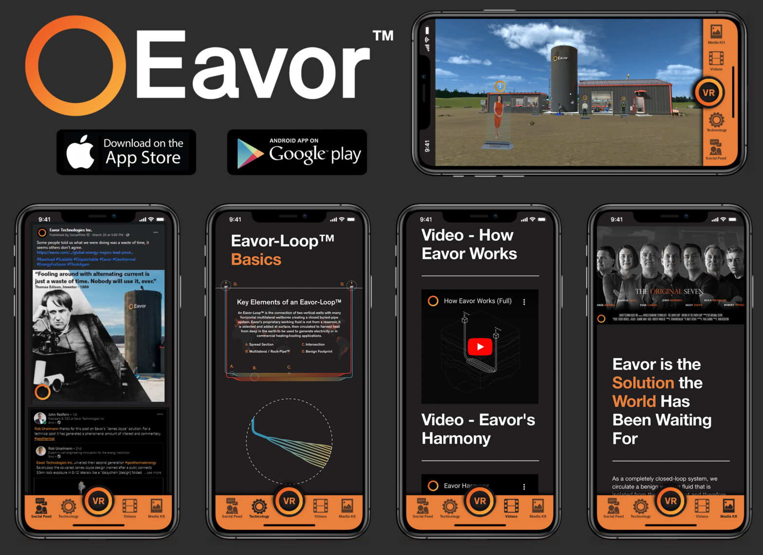 Eavor Mobile App Now Available